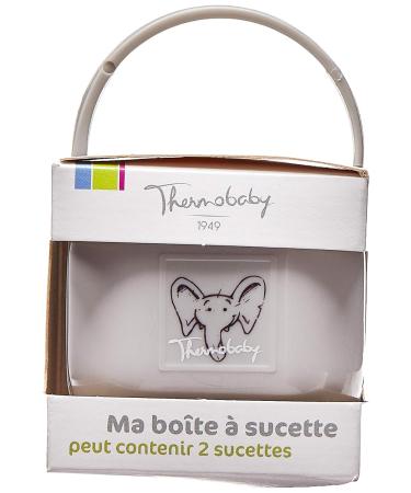 Thermobaby Boite   Schnuller Gray - Stylish & Functional Pacifier Case for Babies | Buy Internationally - Buy Online on GoSupps.com