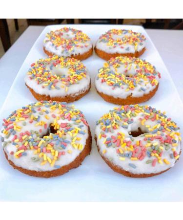 Keto Sprinkles 6 oz. - Dye-Free, Non-GMO, Vegan, Gluten-Free, All-Natural Sugar-Free Sprinkles - 1g Net Carb (Rainbow) - Larger Value Size - Buy Online on GoSupps.com