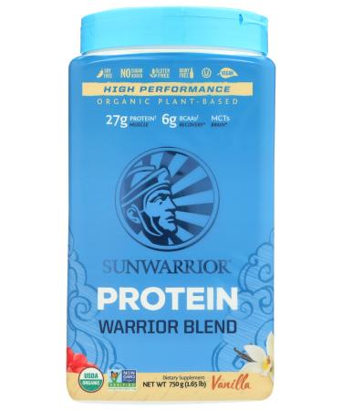 Sunwarrior Warrior Blend Protein Vanilla 1.65 lb (750 g)