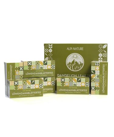 Alpi Nature Alpi Nature Dandelion Leaves Herbal Tea 120 Tea Bags 150 g Pack of 6 x 20 Bags of 1 g