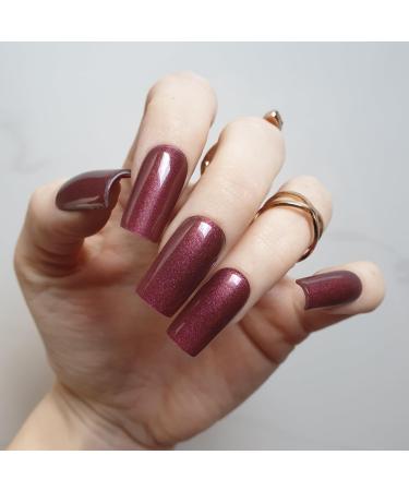 Zaubern gel4Home - Wild Berry UV Nail Wraps | Semi-Cured Gel Nail Foils for Glamorous Nails Worldwide - Buy Online on GoSupps.com