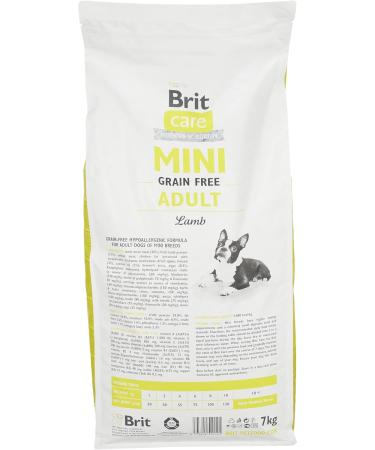 Brit Care Mini Adult Lamb - Hypoallergenic and Grain Free - for Small Dogs - 7 Kg - Buy Online on GoSupps.com