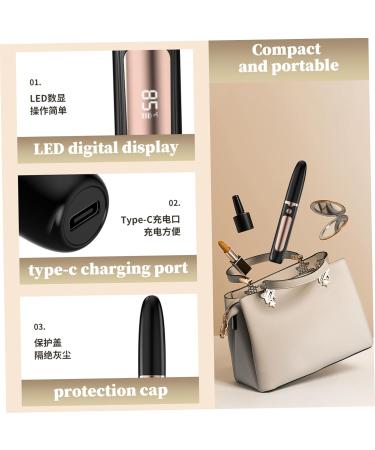 Heated Eyelash Curler 4 Heating Levels Electric Eyelash Curler Eyelash Curlers with Comb and LED Display USB Rechargeable 5 Min Auto Off Lash Curler Gifts for Her - Buy Online on GoSupps.com