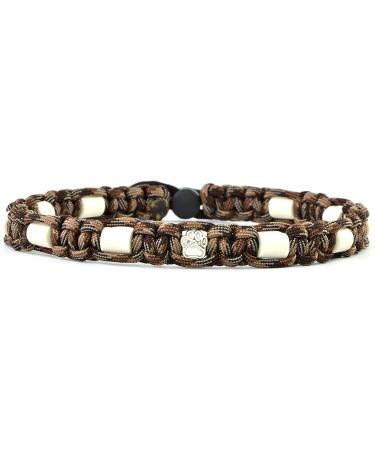 Custom EM Ceramic Collar for Dogs & Cats - Made to Measure US Paracord (21-30 cm Camouflage) - Durable & Stylish - Buy Online on GoSupps.com