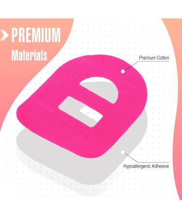 TrelaCo 160 Pcs Waterproof Adhesive Patches - Compatible with Omnipod & Continuous Glucose Monitors - Pre-Cut Protection Covers in 10 Colors - Lasts 10-14 Days - Buy Online on GoSupps.com