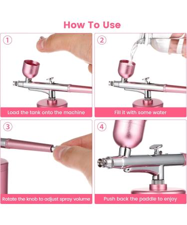 HOMSFOU 1 Set Spray Nano Mist Sprayer Paint Sprayers Mini Airbrush Miss Model Hydrating Instrument - Buy Online on GoSupps.com