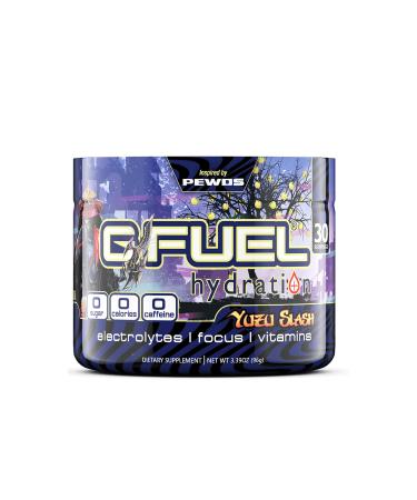 G Fuel Hydration Yuzu Slash Tub (30 Servings) Elite Hydration Powder 3.39oz