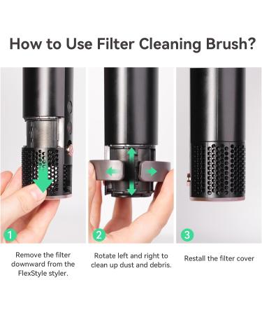 Filter Cleaning Brush for Shark FlexStyle Air Styling & Drying System HD430/HD435/HD440/HD453 | International Shipping Available - Buy Online on GoSupps.com