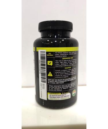 3in1 Magnesium Complex 20% Purified - 500mg of Magnesium Bisglycinate Citrate & Oxide for Muscle Relaxation Mood Bone Health & More - 90 Capsules - Buy Online on GoSupps.com
