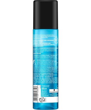 GLISS Express Repair Rinse Aqua Revive 200ml - Moisture Shine & Heat Protection up to 230 C | International Shipping - Buy Online on GoSupps.com