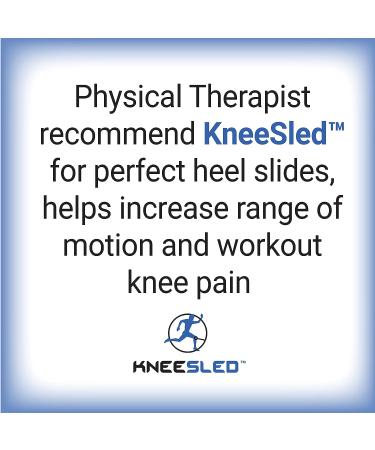 KneeSled: Ultimate Recovery Tool for Knee Replacement Surgery | Enhances Range of Motion, Flexibility, and Mobility | Effective Leg Exercise for Knee Pain Relief - Buy Online on GoSupps.com