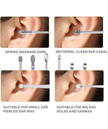 Ear Pick Earwax Removal Kit - Ear Cleaning Tool Set for Ear Wax Removal and Ear Care - Buy Online on GoSupps.com