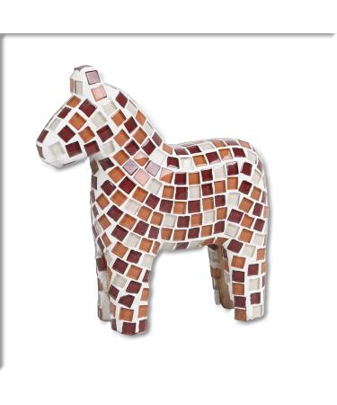 Crystal Glass Mosaic Tiles 225 Pieces Pack - DIY Home Decoration Supplies - 1x1 cm Square Tiles - Full Color Mix - Buy Online on GoSupps.com