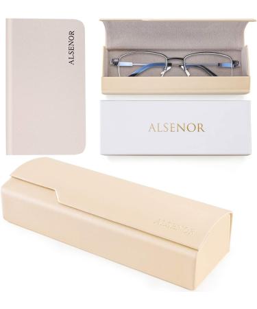 Alsenor Progressive Multifocus Blue Light Blocking Reading Glasses | Silver Frame for Men and Women (2.5x) - Buy Online on GoSupps.com