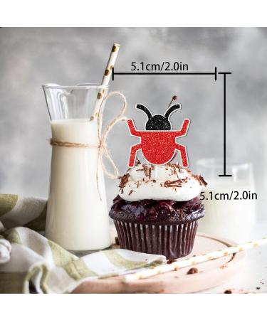 18pcs Brightly colored Glitter Dessert Cupcake Topper Intelligence Computer programming Theme Decorations Boys Girls Happy Birthday Graduation Party Decor Supplies - Buy Online on GoSupps.com