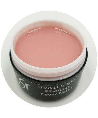 UV/LED Gel Fiberglass Cover Natural Building Gel Camouflage Make Up Without Heat 30ml
