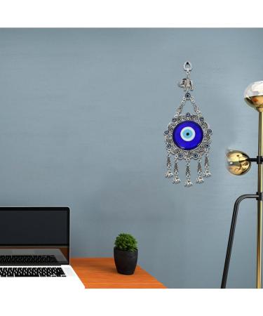 ABOOFAN 1pc Blue Eyes Pendant Ornament Home Decor Creative Eye Decor Evil Turkish Decor Window Accessories Blue 24x10cm - Buy Online on GoSupps.com