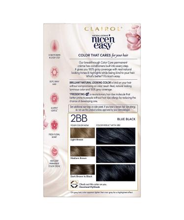 Buy Nice n Easy Natural Blue Black Permanent Hair Color (2BB/124) - International Shipping Available - Buy Online on GoSupps.com
