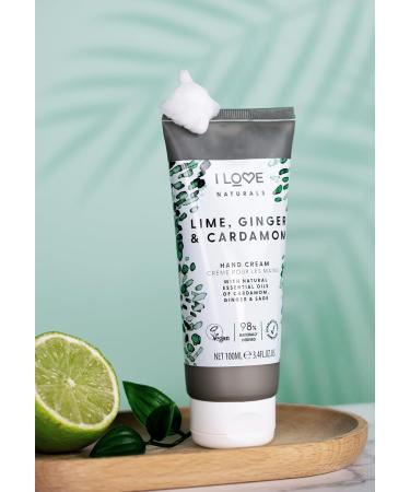 I LOVE Naturals Lime Ginger and Cardamom Hand Lotion - Hand Lotion for Dry Skin - Moisturizing Lotion with Shea Butter and Coconut Oil - 3.38 oz Shea Butter 3.38 Fl Oz (Pack of 1) - Buy Online on GoSupps.com