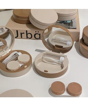 FCSHFC Portable Contact Lens Container Compact Beauty Contact Storage Box (Color B) for Travel & Daily Use - Buy Online on GoSupps.com