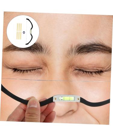 Hemoton 3pcs Bow Eyebrow Ruler Eyebrow Ruler Tool Stainless Steel Eyebrow Trimming Positioning Ruler - Buy Online on GoSupps.com