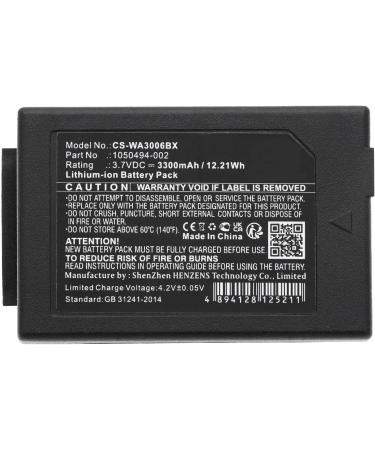 3300mAh Rechargeable Battery for WorkAbout Pro G1 G2 G3 G4 Models - 3.7V Compatible Replacement - Buy Online on GoSupps.com