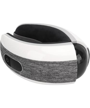 Rechargeable Eye Massage Device - Warmth Vibration & Compression - Bluetooth Mask for Eye Circles & Dry Eyes - 4 Modes - Buy Online on GoSupps.com