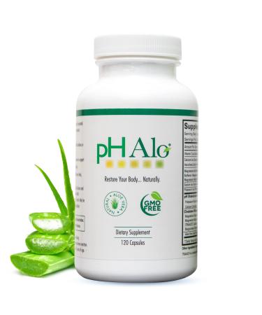 pHAlo pH Balance Supplement Pills - Magnesium, Bicarbonates Capsules for Alkaline Balance - Natural Treatment for Focus, pH Balance, Gut Health, Performance and Recovery