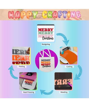 TransWonder 3D Puff Vinyl Bundle - Assorted Colors HTV for Heat Press, Cricut, Mother's Day Gift - 8 Sheets - Buy Online on GoSupps.com