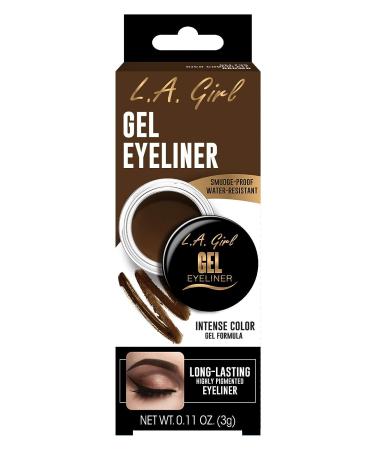 L.A. Girl Gel Eyeliner GEL735 Rich Chocolate Brown - Long-Lasting Formula - Buy Online on GoSupps.com