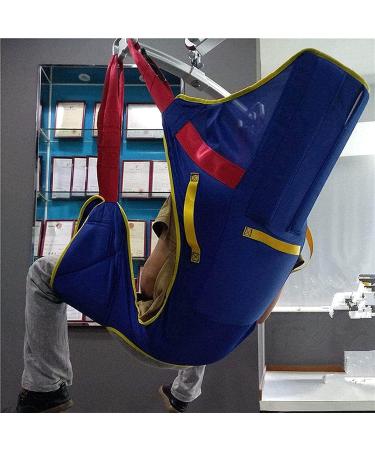 Patient Lift Toileting Sling for Shower Home Use Electric Transfer Belt with Head Support Handicap Commode Patient Lift Slings for Elderly Bariatric Divided U Slings 0620 - Buy Online on GoSupps.com