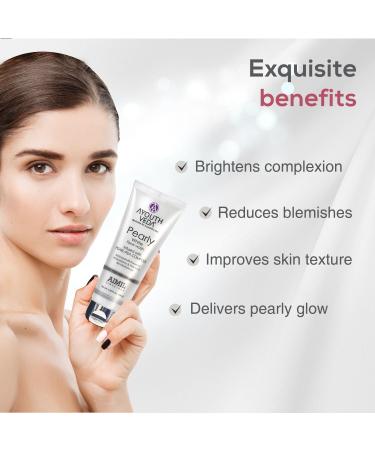 Pearly White Face Wash for Glowing Skin | Anti-Oxidants & Vitamin C | Suitable for Men & Women | 100ml Daily Face Wash - Buy Online on GoSupps.com