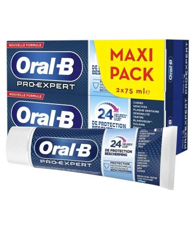 Oral-B Pro-Expert Professional Protection Extra-Fresh Mint 2 x 75 ml Pack