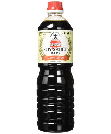 Daisho soy sauce dark fancy (Koikuchi) PET bottle naturally brewed (1 x 1 l)