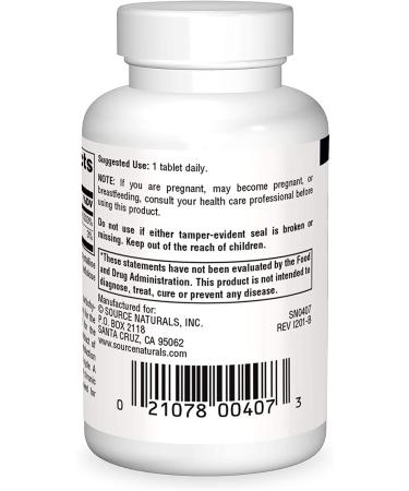 Source Naturals B-1 Thiamin 100mg - 100 Tablets for Energy & Vitality - Buy Online on GoSupps.com