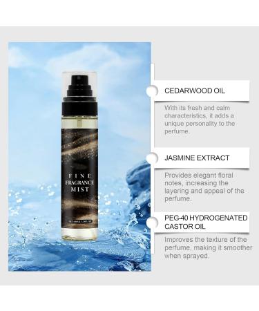 Women's Perfume Body Perfume Spray Energetic Hypoallergenic Eau De Parfum Captivating Spray Deodorant Suitable for Day or Night Gifts for Women 3.6x3.6x16cm Beige - Buy Online on GoSupps.com