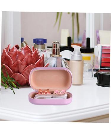 Solustre Colored Contact Lenses Travel Set - Pink Lens Container & Eye Protection Kit - Buy Online on GoSupps.com