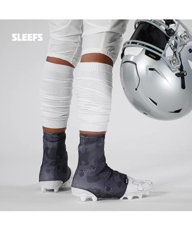 SLEEFS Solid Black Spats/Cleat Covers - Large-X-Large - Buy Online on GoSupps.com