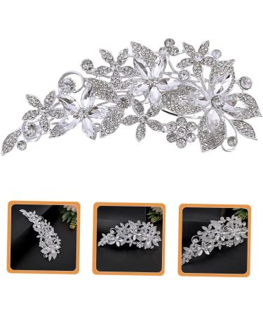 Angoily Side Comb Bridal Accessories Rhinestone Headbands Diamond Hair Accessories Pearl Headpiece Prom Headband Wedding Hair Clip Diamond Hair Clip Rhinestones Bride Rhinestone Hair up - Buy Online on GoSupps.com