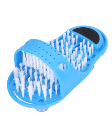 Shower Foot Scrubber Mat Cleaner Foot Rubbing Board Round Foot Rubbing Washing Feet Lazy Foot Wash Foot Brush Bathroom Foot Cleansing Brush Restroom Adhesive Removers