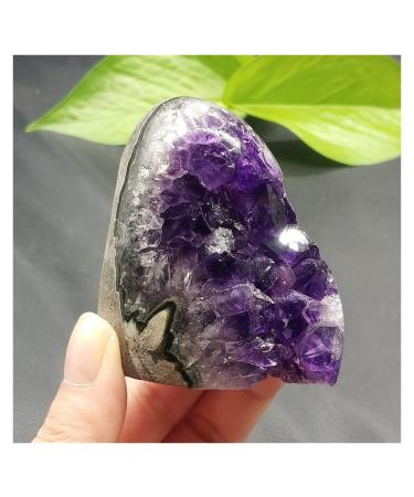 Natural Crystal Rough 1pcs Natural Amethyst Beautiful Purple Quartz Geode Crystal Cluster Specimens