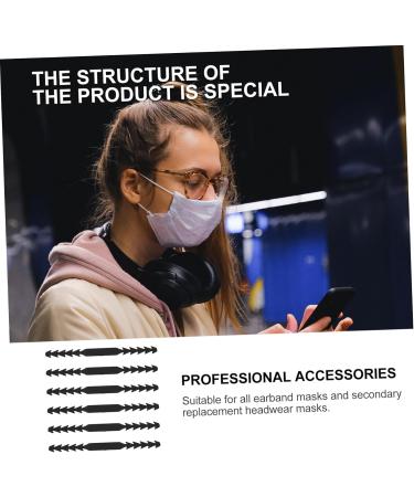 Minkissy 20 Pack Adjustable Mask Clips & Hooks - Earring Stand Cable Clothes Rack Ear Rope Buckle for Perfect Fit - Buy Online on GoSupps.com