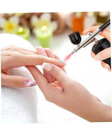Angoily 1 Set Air Brush for Nails Nail Art Supplies Makeup Kits Painting Kit Cordless Airbrush Compressor Airbrush Painted Electric Spraygun Airbrush Makeup Aluminum Alloy Paint Cake 12.00X4.20X4.20CM Picture 1 - Buy Online on GoSupps.com