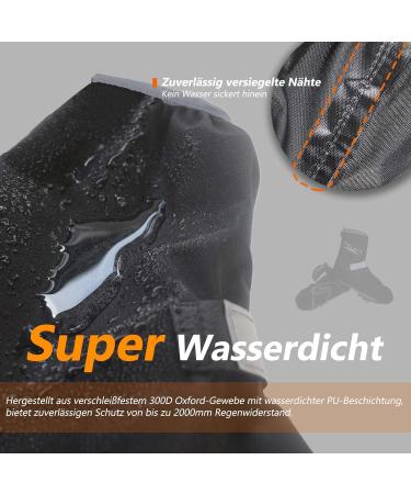 Frelaxy Waterproof Bicycle Overshoes for Rain Protection | Adjustable Velcro & Reflector Strips | Size 36-39 - Buy Online on GoSupps.com