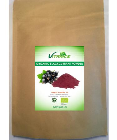 Vitanics Organic Blackcurrant Powder (400g)