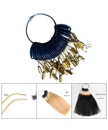 Shop Premium Hair Color Sample Rings with Gold Buckles - International Shipping - Buy Online on GoSupps.com