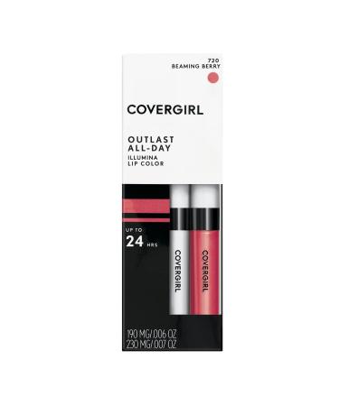 COVERGIRL Outlast Illumia All-Day Moisturizing Lip Color Set - Beaming Berry - Buy Online on GoSupps.com