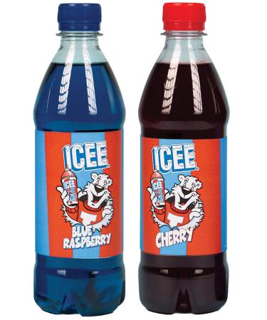 ICEE Cherry & Blue Raspberry Syrup Boxed Set for At-Home Slushie Maker - Buy Online on GoSupps.com