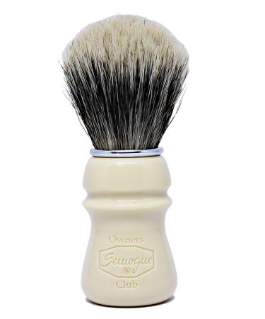 Semogue Owners Club Shaving Brush - SOC Badger Bristle Melange Taj Resin