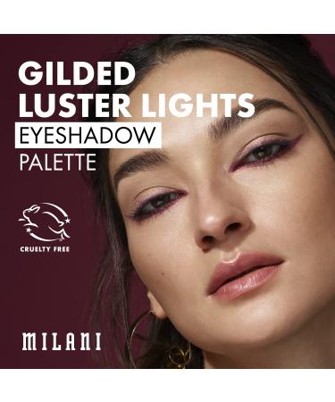 Milani Gilded Luster Eyeshadow Palette | 15 Highly Pigmented Matte & Shimmer Colors - Buy Online on GoSupps.com